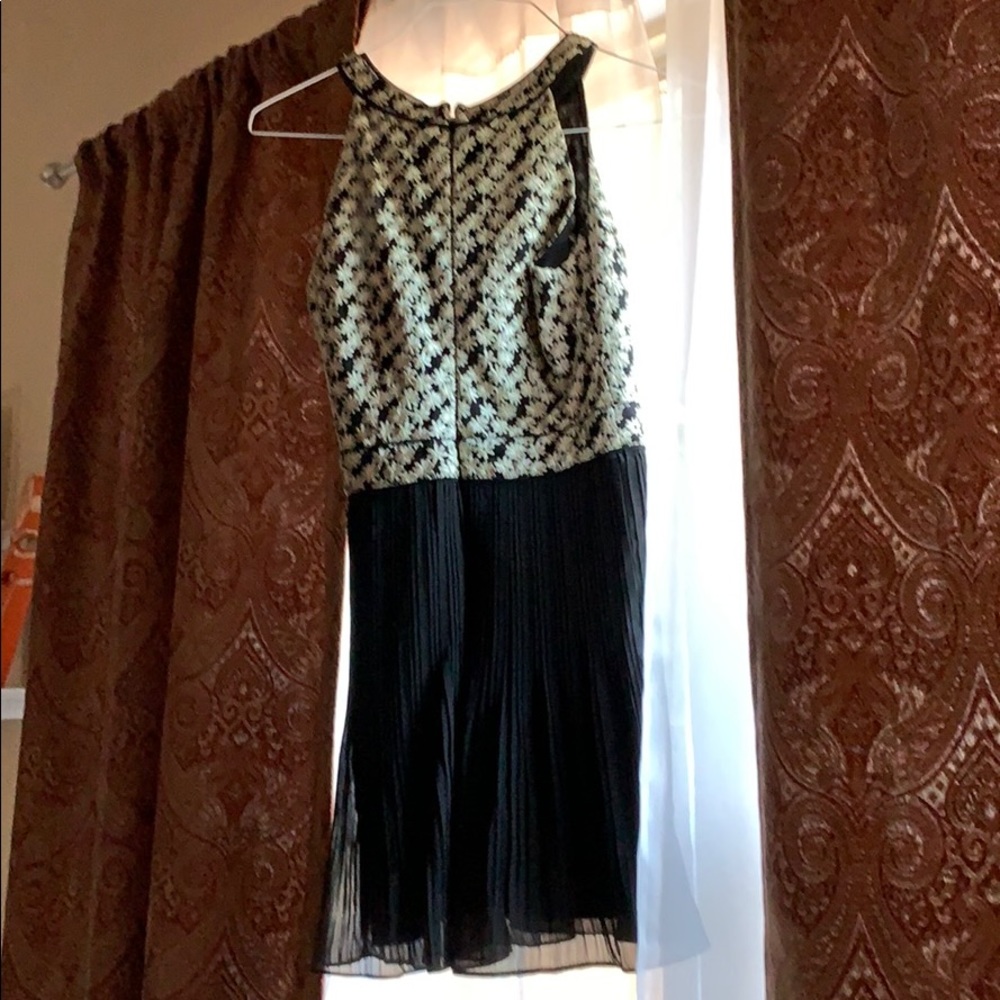 Semi fancy black dress. Wore to a Christmas party